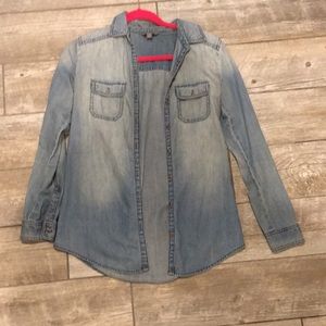 Jean Oversized Button Down